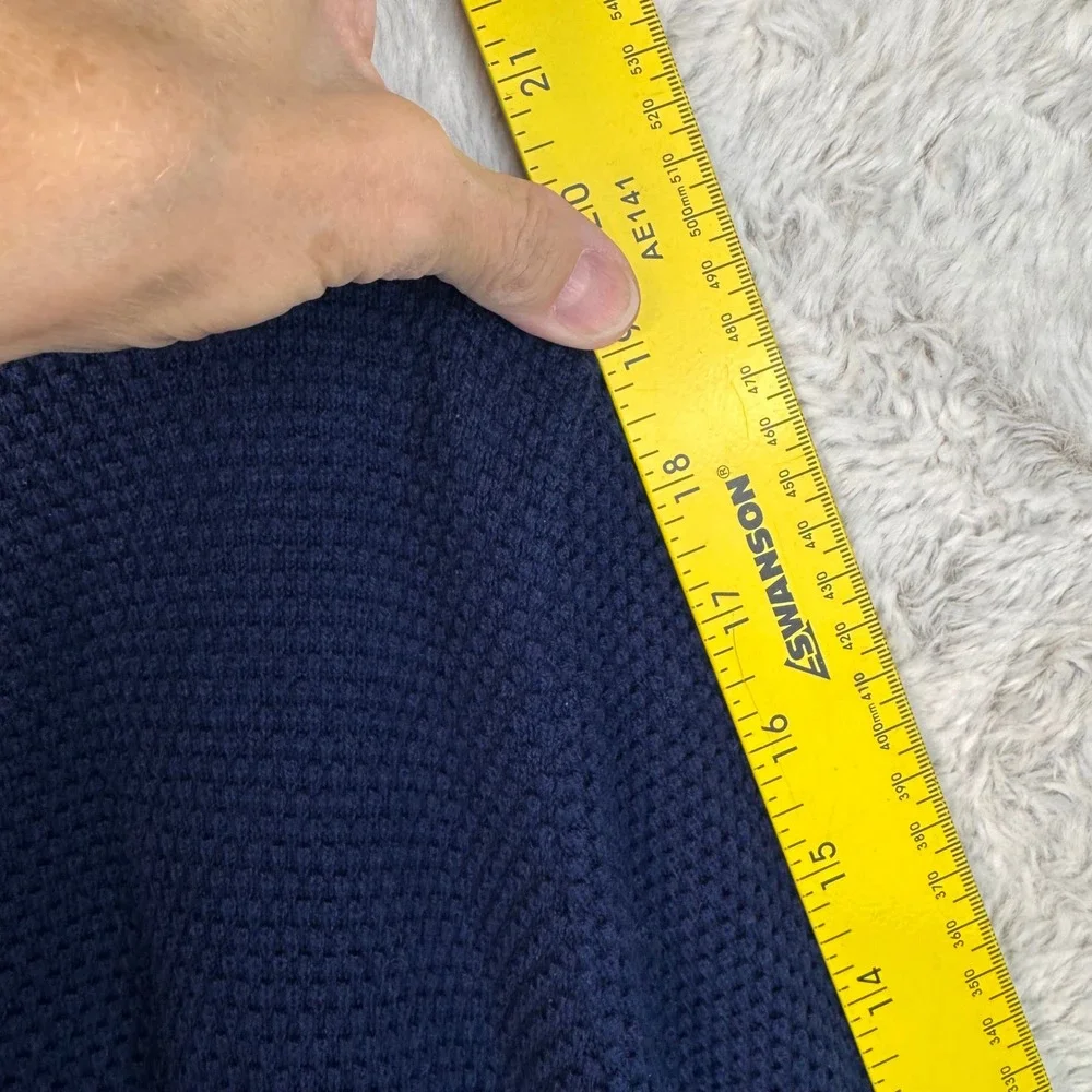 Lands End navy blue